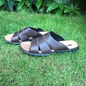 NEW Men’s Dr. Scholl’s leather sandals